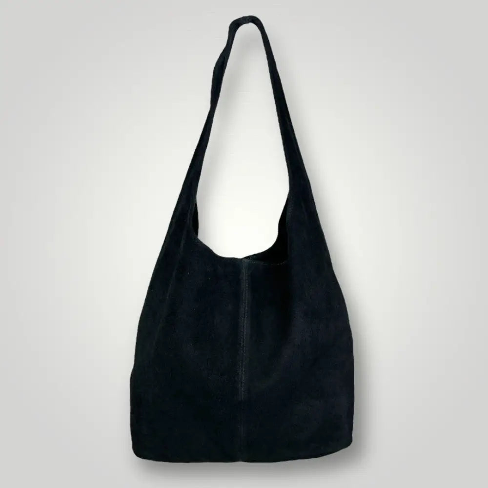 Borsa camoscio nera discount